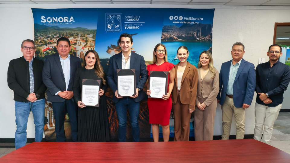 Gobierno de Sonora firma convenio con banco para fortalecer el desarrollo de las PyME: SETUR